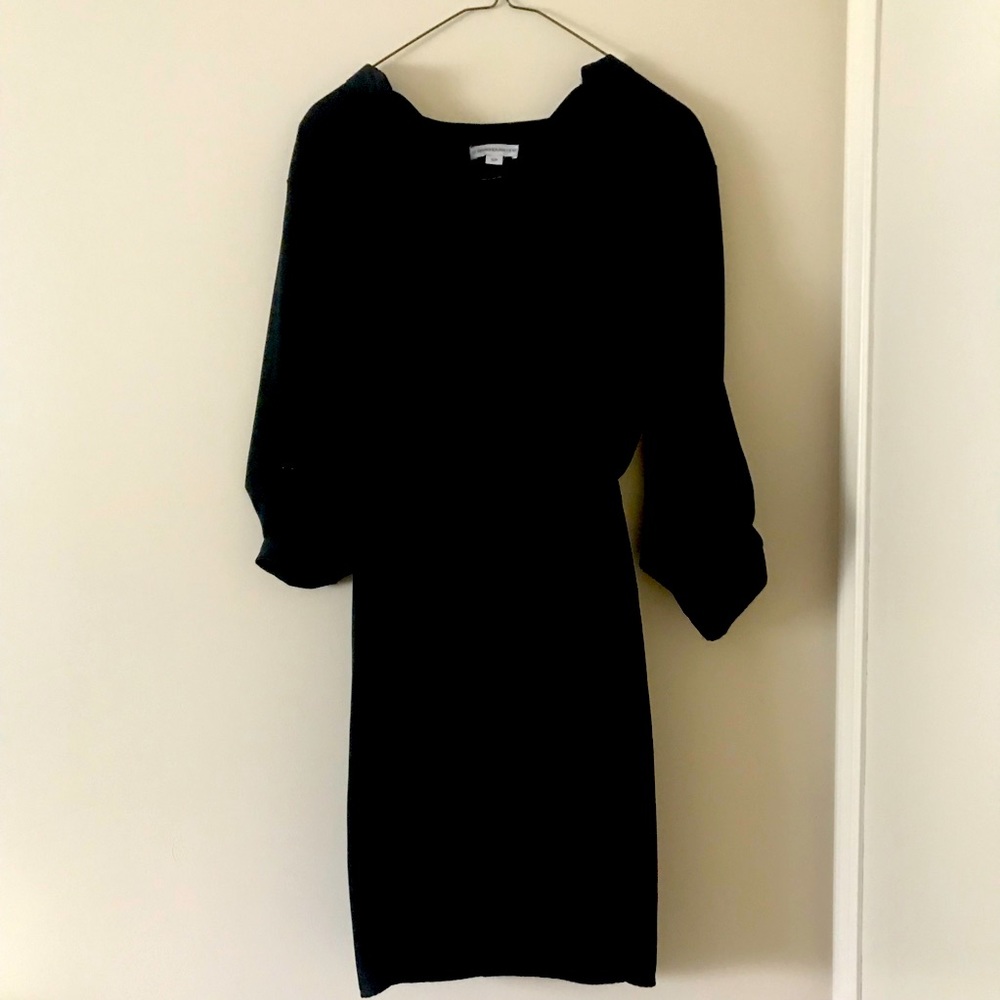 Warehouse One V neck shirt dress